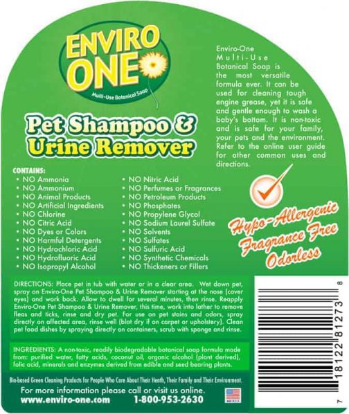 Pet Shampoo & Stain Remover