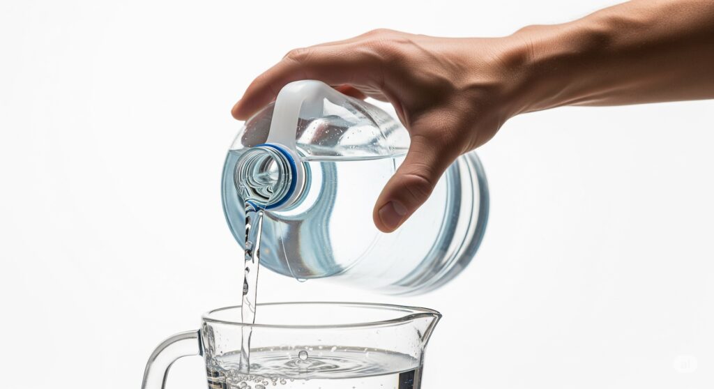 Non-toxic windshield waster fluid water