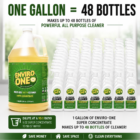 Non-toxic cleaning product super concentrate