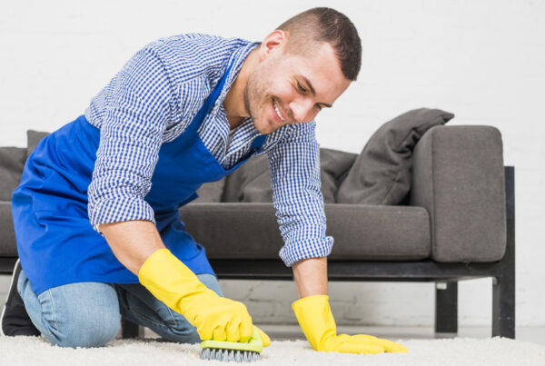 Enviro-One non-toxic carpet cleaner."