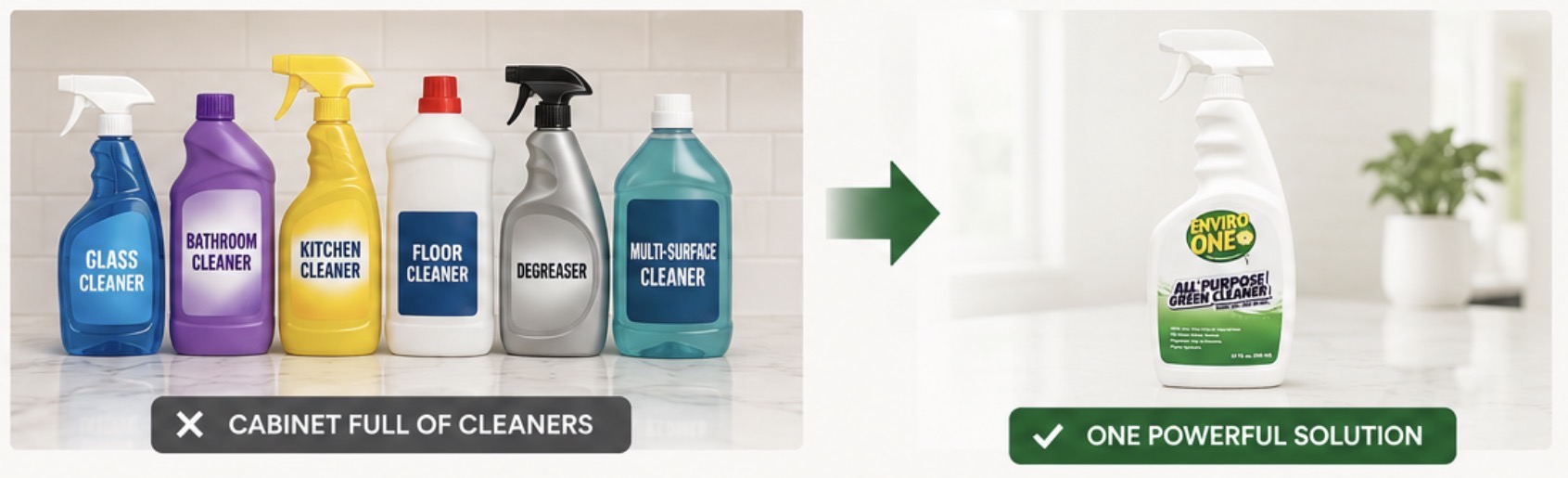 Replace toxic Cleaning Products
