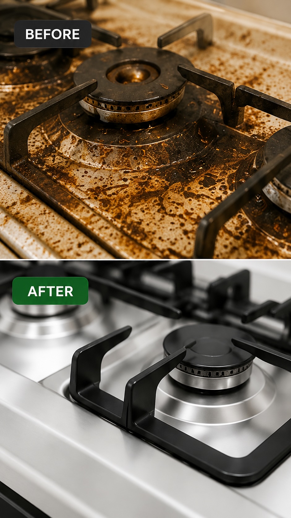 non-toxic stove cleaner